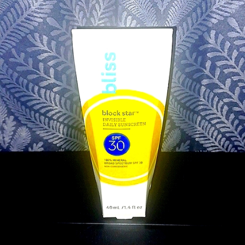 🌞 bliss sunscreen